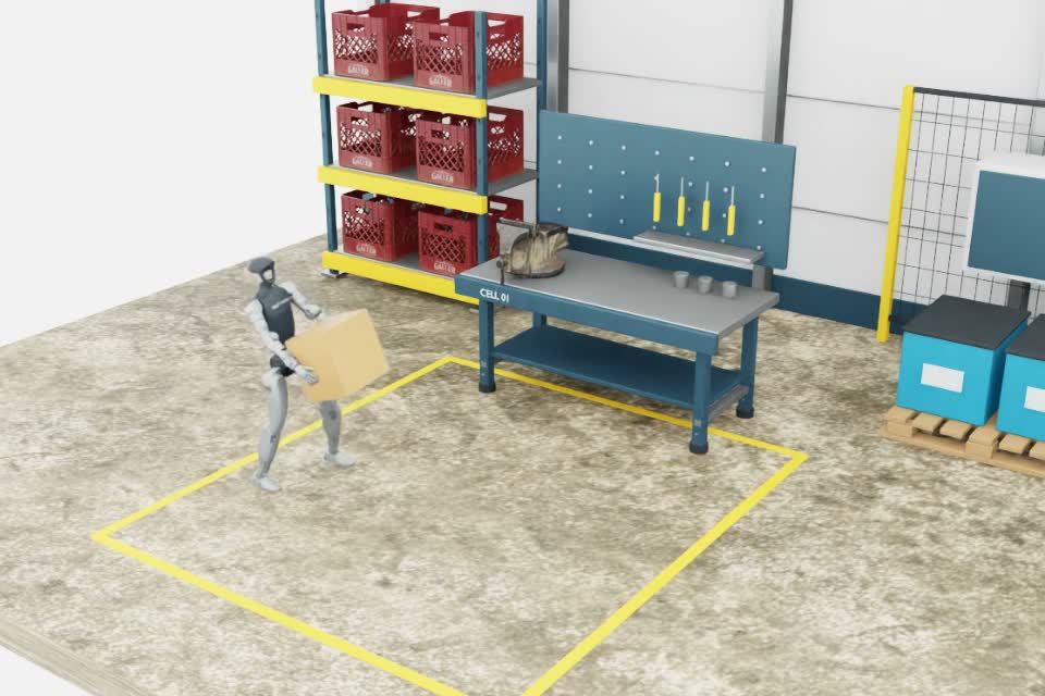 Isaac Simの接触摩擦でG1の箱搬送はどう変わる?成功・失敗の比較